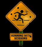 Running With Scissors logo