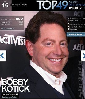 Activision's Kotick Called 'Hitler'